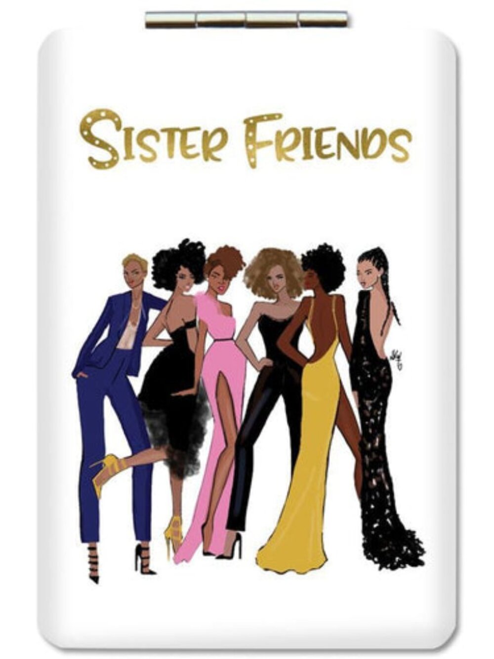 Statement Compact Mirror | Sister Friends 2